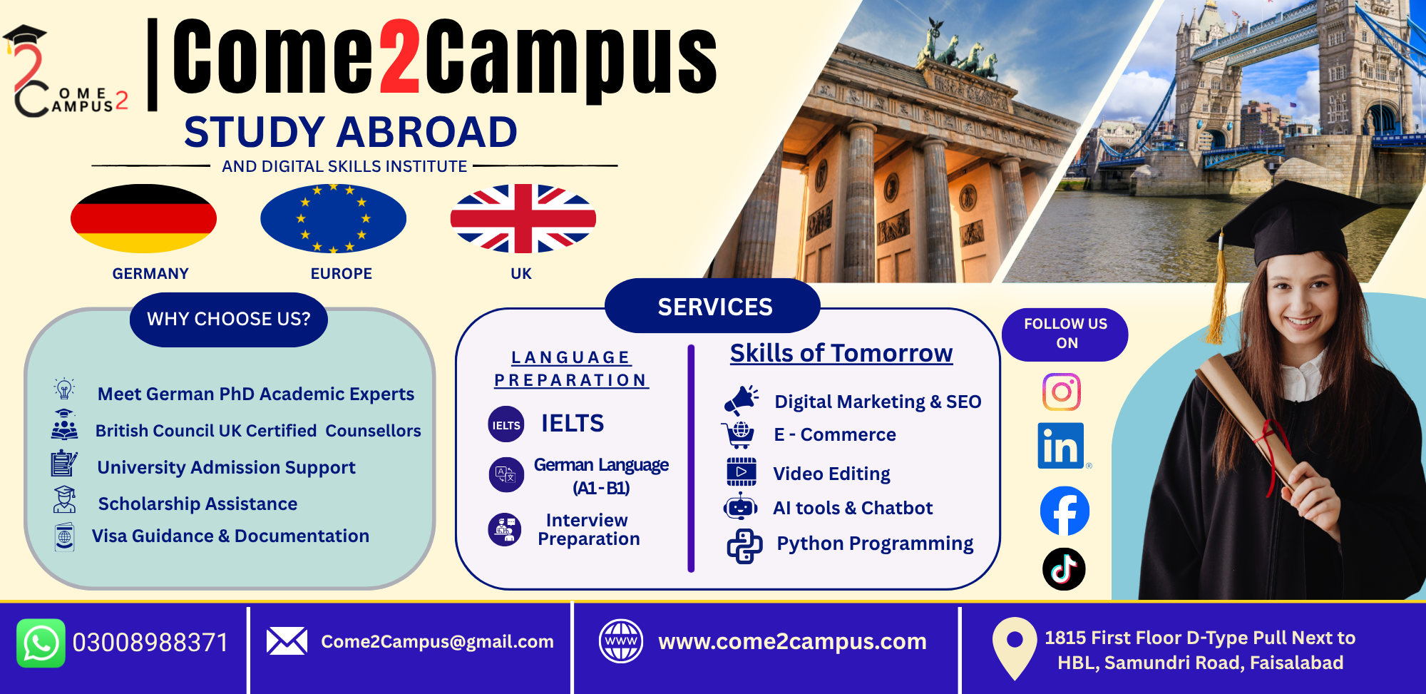 Come2Campus Banner